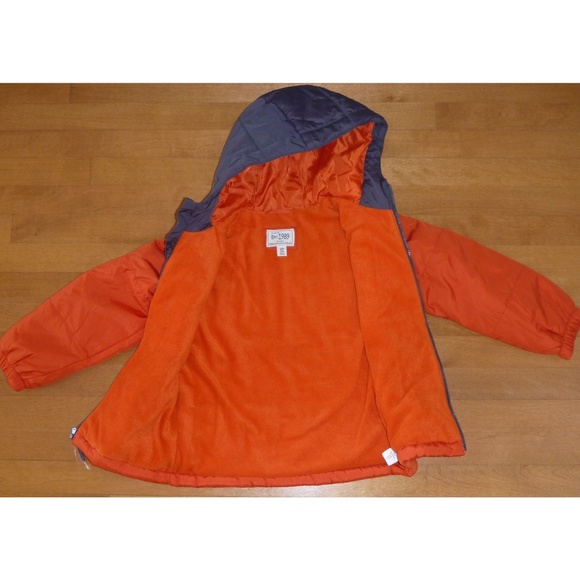 Boys the CHILDREN'S PLACE Puffer Jacket Coat Size Small 5/6 transitional NWT - Picture 3 of 3